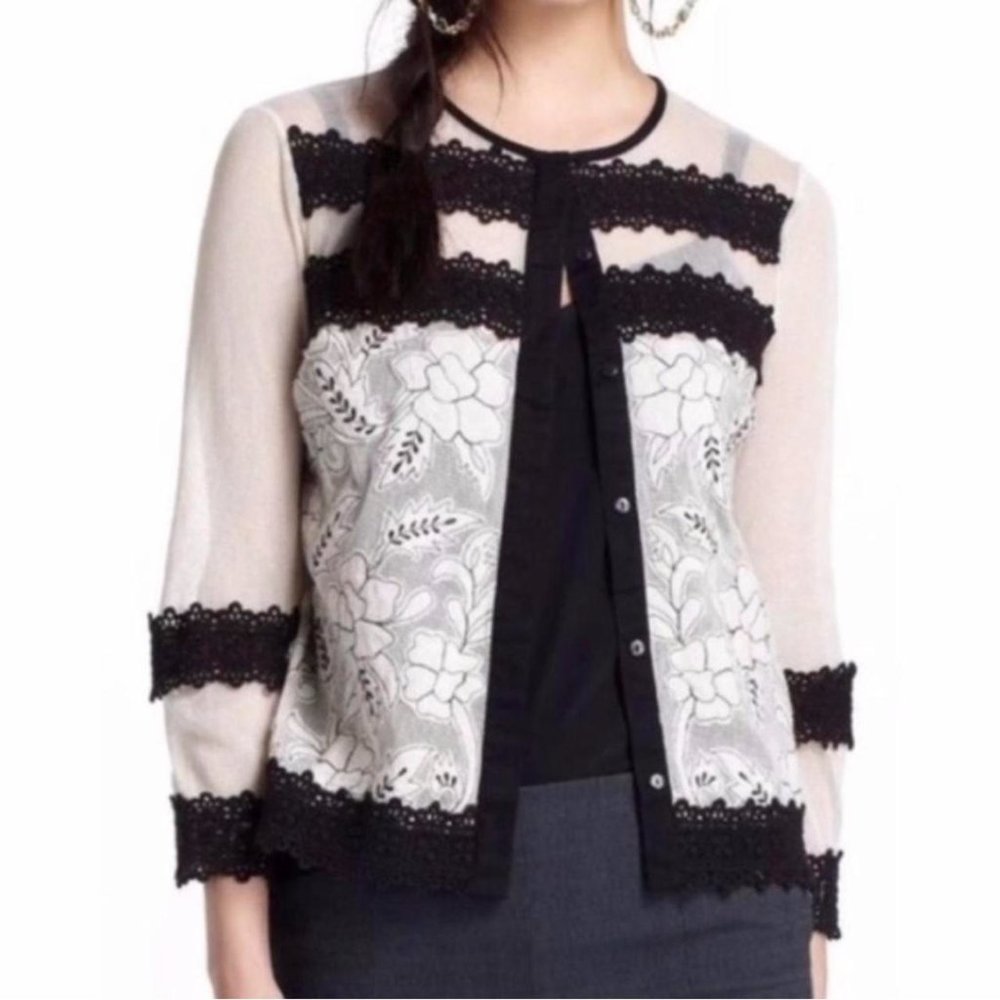 ANTHROPOLOGIE AGRAFFE CARDIGAN